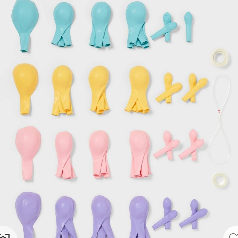 73 Piece Large Balloon Arch Garland Pastels - Spritz™™